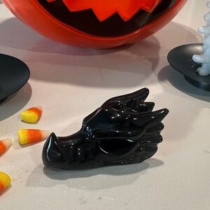 Black Obsidian Dragon Head Decor